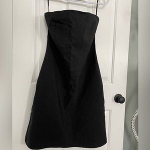 Strapless Black Dress